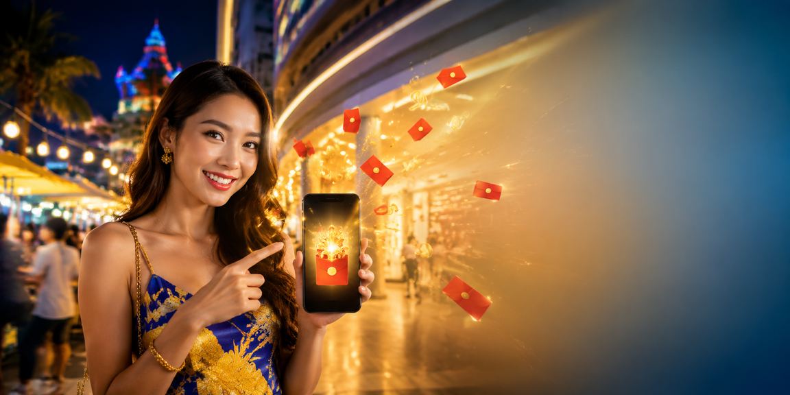 Sampul merah bonus gaya Malaysia untuk promosi mrmoney88